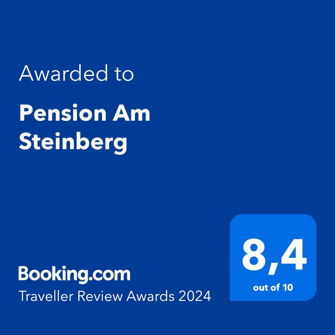 Pension Am Steinberg Muldenstein Exterior foto